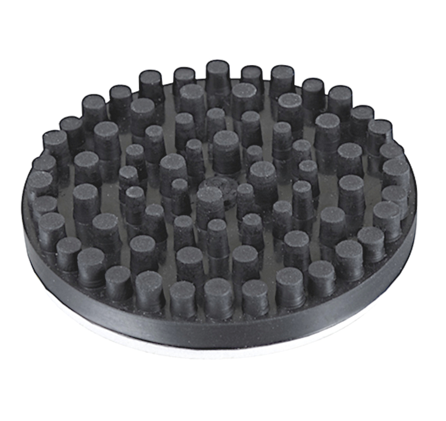 Gummifødder til højttalere, runde, Ø=53 mm, 4 stk.