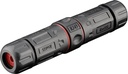 Outdoor (IP68) 2x shielded RJ45 modular connector, CAT 6 dustproof and waterproof, (8P8C)