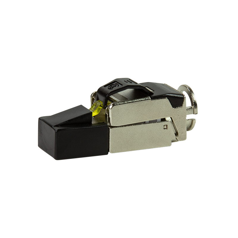 Værktøjsfrit Cat8 STP RJ45 netværkskonnektor