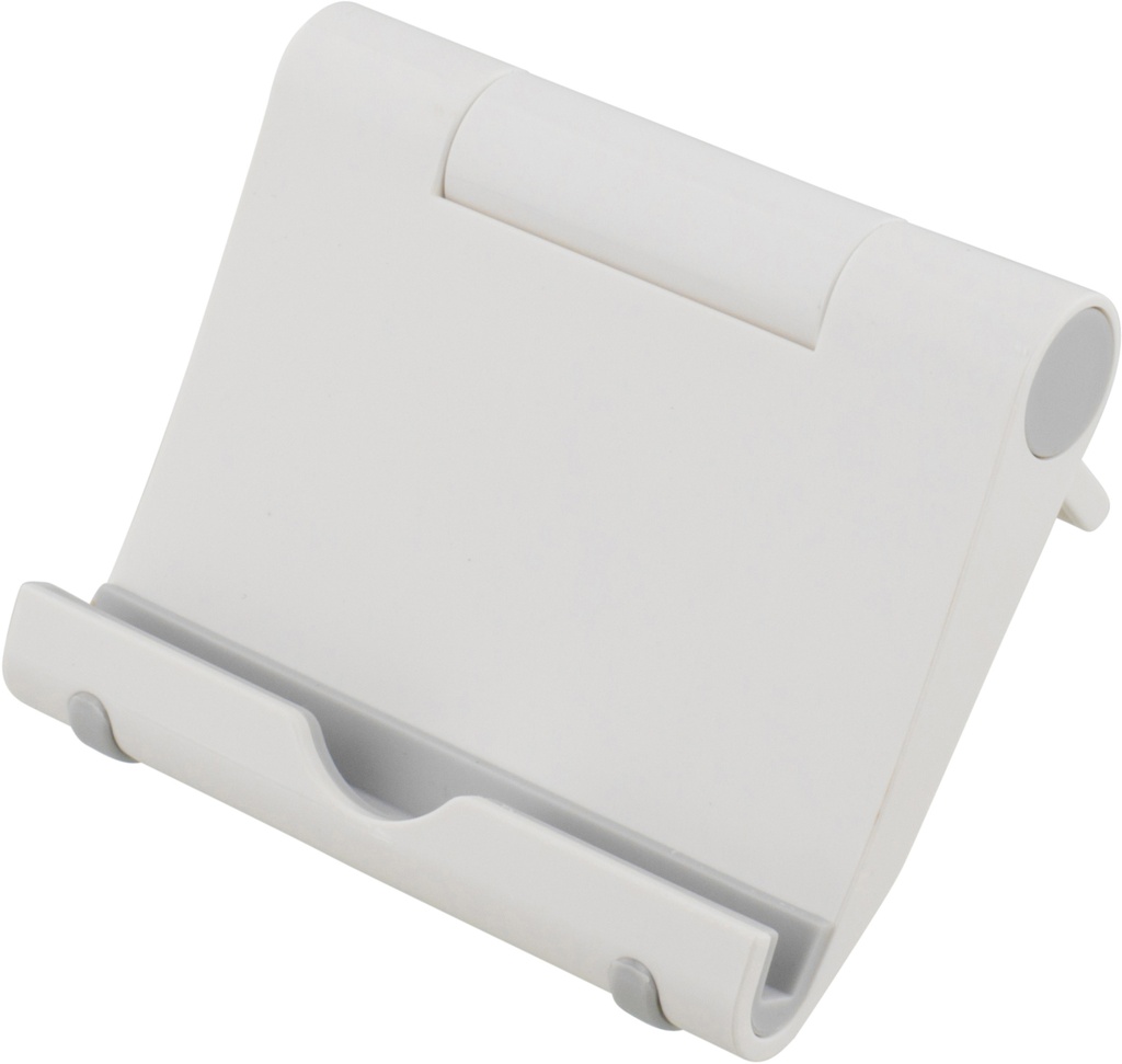 Stativ til Smartphone / Tablet, justerbar, hvid