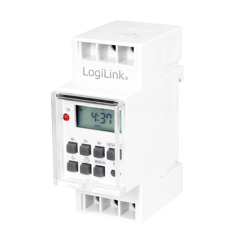 Digital timer switch for Din-skinne