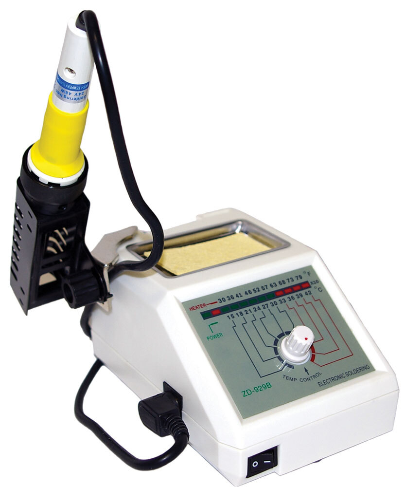 ZD-929B Loddestation, LED-indikatorer, 48W