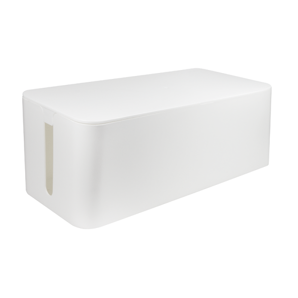 LogiLink® Cable Box, 407x157x133.5mm, Hvid