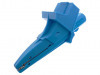 Croco Clip 4mm Blue TESTEC 1000V CATIII