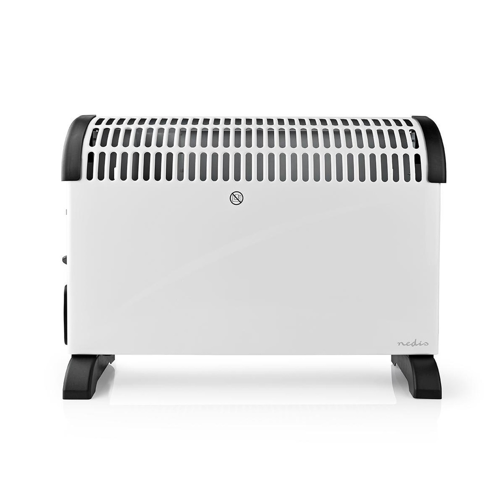 Konvektionsradiator | Termostat | Blæserfunktion | Timerfunktion | 3 indstillinger | 2000 W | Hvid