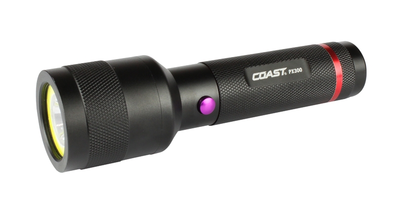 Håndlygte / Ravlygte, 150 lumen, hvidt + UV-Lys
