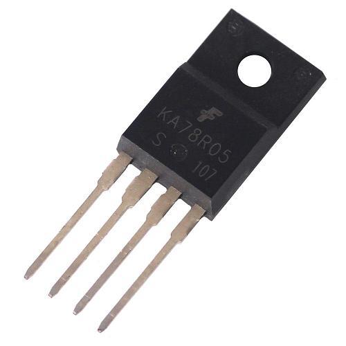 Spændingsregulator LDO, +5V/1,0A, TO-220F-4