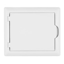 Enclosure: for modular components; IP40; white; No.of mod: 8; 400V