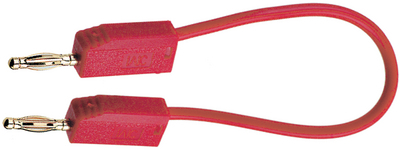 Test lead ø2mm red 30cm CAT I