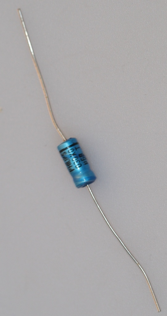 El-Capacitor 0,68µF/63V 4,5x10mm