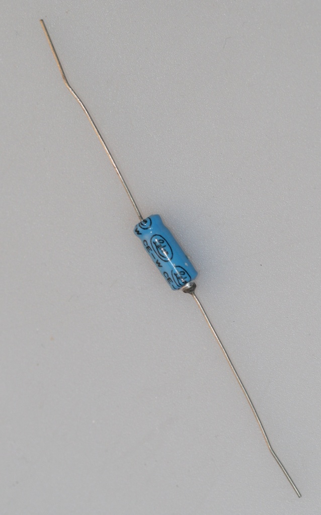 El-Capacitor 0,68µF/63V-5x14mm