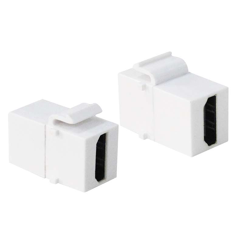 Keystone Inline Coupler HDMI, snap-in mounting LogiLink®