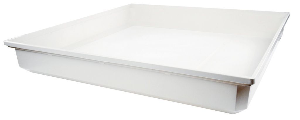 Drypbakke 70 x 70 x 10 cm HVID