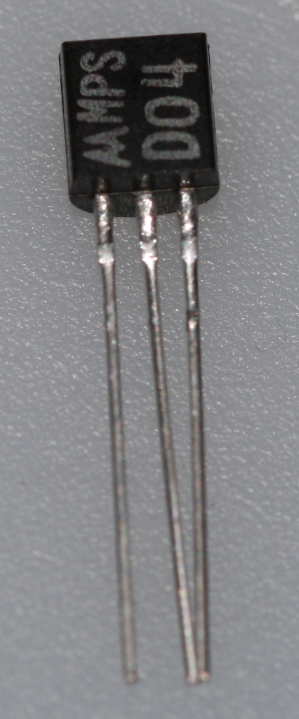 NPN 25V 0,3A 0,35W 100MHZ TO-92