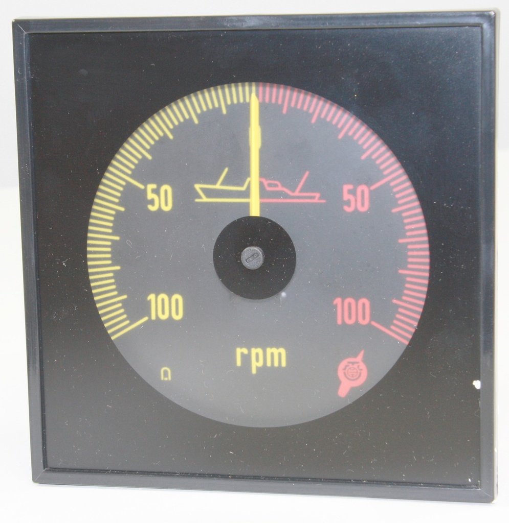 Drejespoleinstrument 24VDC Omdrejningstæller