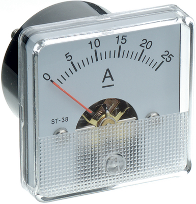 Analog måleinstrument 0-5A AC 