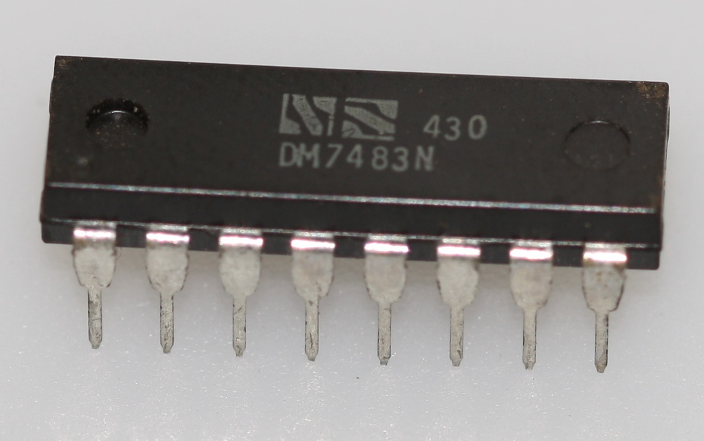 4-bit binary full adder DIP-16