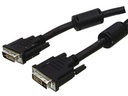 DVI-I dual link kabel, han/han, 4,5