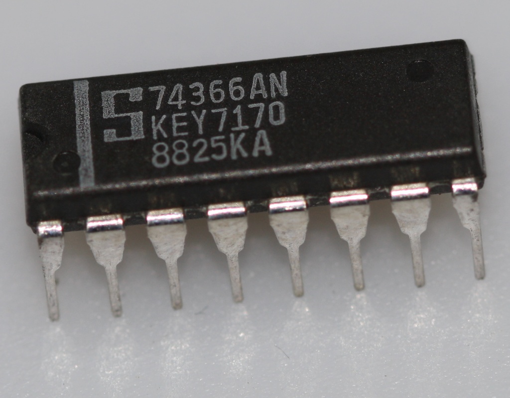 Hex buffer with Inverted three-state outputs DIP-16