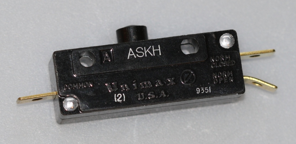 Microswitch, 46x21x16mm, 15A