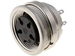 AMPHENOL - SOCKET FRONT PANEL MOUNT C091A 4WAY