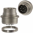 AMPHENOL - PLUG FRONT PANEL MOUNT C091A 8WAY