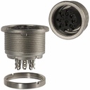 AMPHENOL - SOCKET FRONT PANEL MOUNT C091A 8WAY 