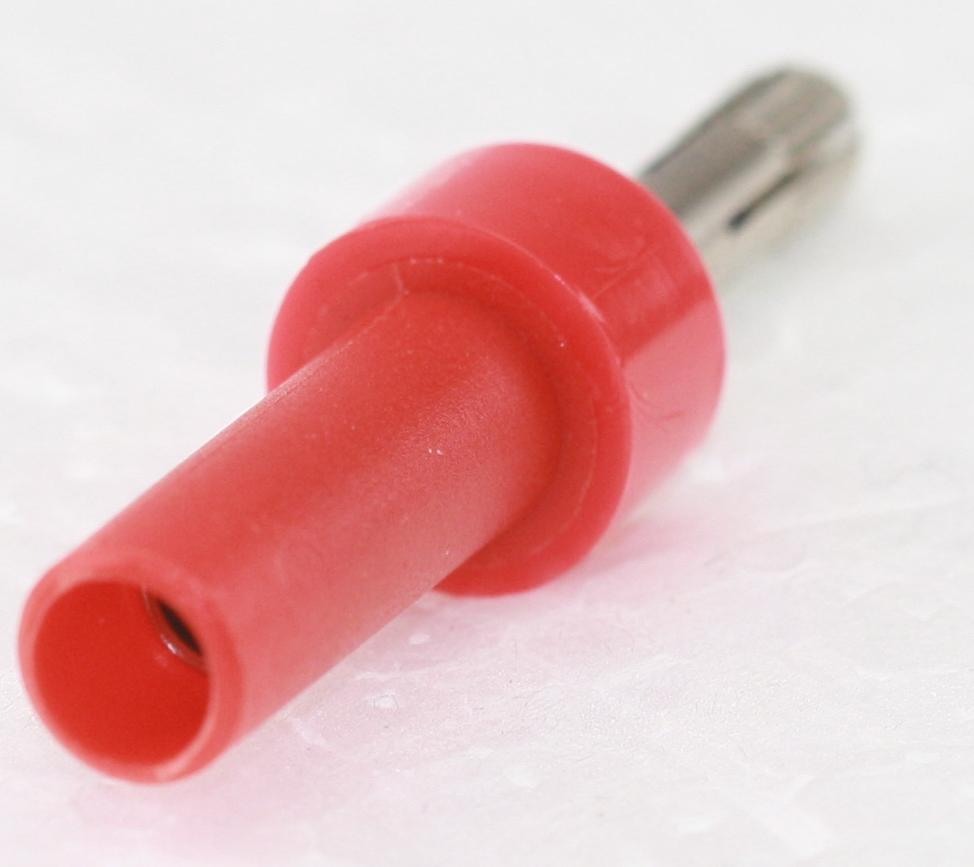 Sikkerhedsbanan ADAPTER, Til 4mm RØD