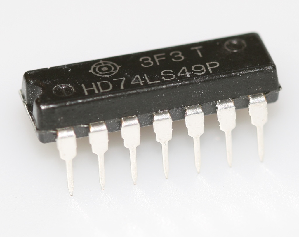 BCD to 7-segment decoder/driver DIP-14