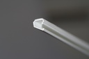 Kabelkanal 12 x 7mm, 2 meter, hvid
