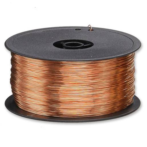 Kobbertråd, lakeret, 0,80mm, 1000g.