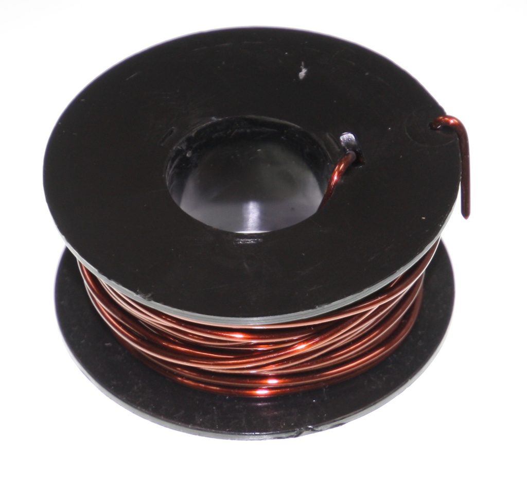 Kobbertråd, lakeret, 1,40mm, 100g.