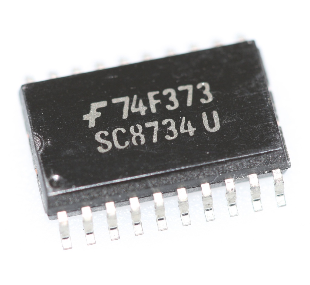 Octal transparent latch with three-state out SO-20