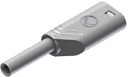 HIRSCHMANN - PLUG, 2MM, SAFETY, WHITE