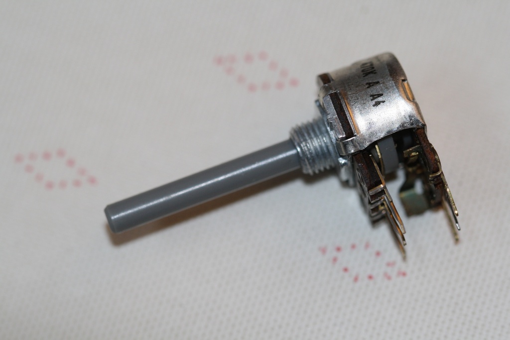 Potentiometer 16/4 Mono Lin 470K m/afbryder
