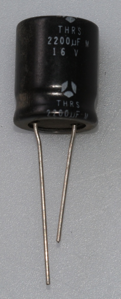 El-Capacitor 2200uF/16V 16x20mm P7,5