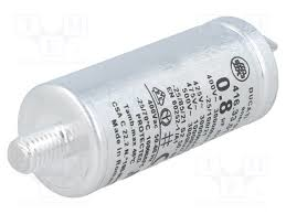 Motorstart kondensator 0,8uF, 400VAC