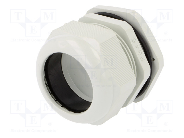 Cable gland; PG48; IP67; Mat: polyamide; grey