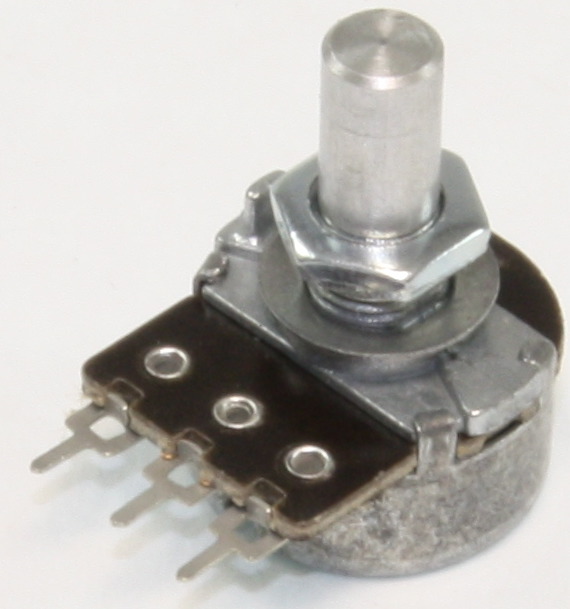 Potentiometer 18/6 Mono Log 47K Kort!