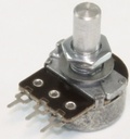 Potentiometer 18/6 Mono Log 47K Kort!