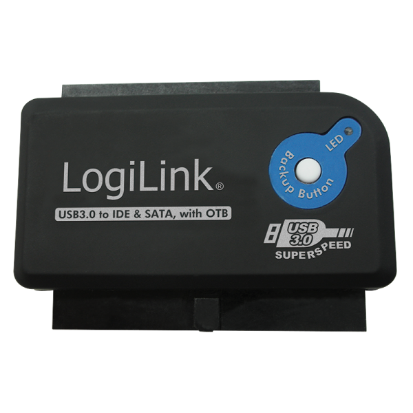 SATA HardDisk adapter, USB 3.0 til IDE og SATA, OTB
