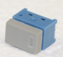 Tryktast 1-pol OFF/(ON) gul LED Slutte NO MIYAMA