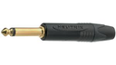 Jack 6.35mm Han Mono Neutrik GULD