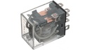 Relæ 24VDC 10A DPDT