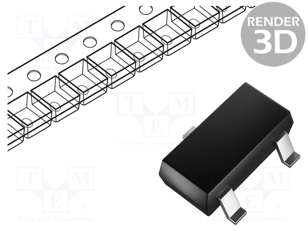 Si-Diode 200V 0,2A 350mW SOT23