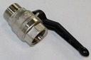 Kuglehane med indvendig/udvendig G3/4&quot; gevind