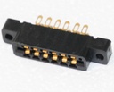 Kantconnector 2x6pol RM3.96 lodde-øsken