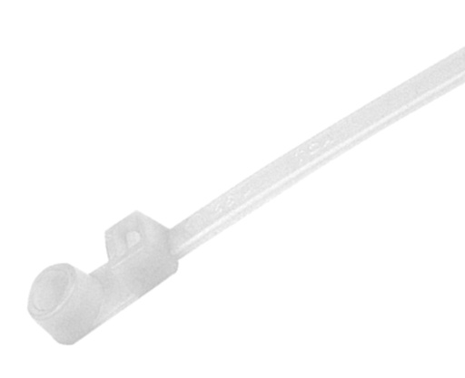 [138229] Fastgørelsesstrip Natur 395 mm. x 7.6 mm, 50 stk.