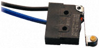 [138469] Mikroswitch, med rulle, 1-polet slutte/bryde, 0,1A 125Vac, / 30Vdc