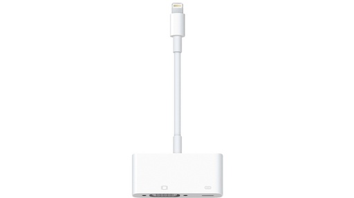 [138653] Lightning til VGA hvid, MD825ZM/A, Apple